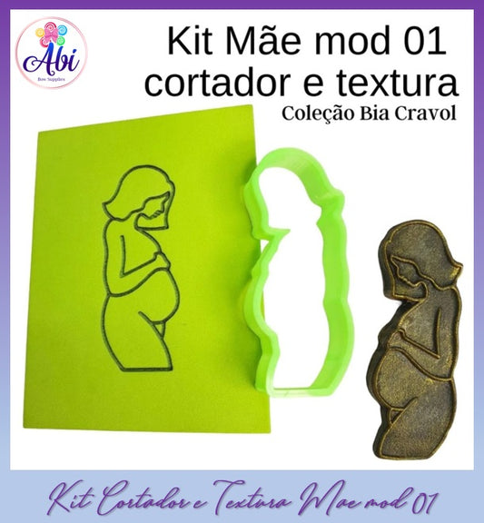 Kit Cortador e Textura Mae / Madre mod 01 BC