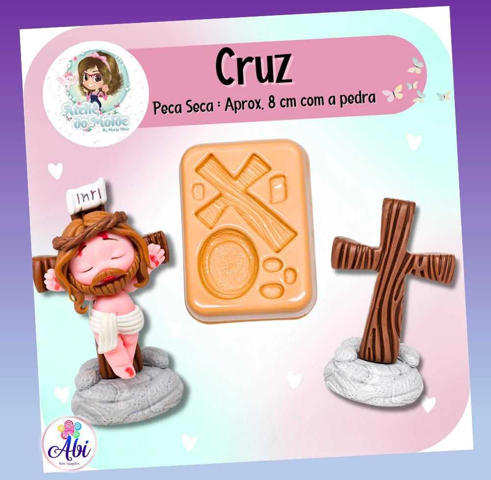 Molde de Silicon Cruz AdM