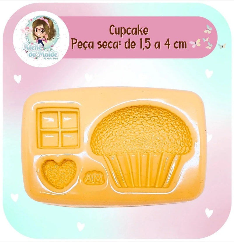 Molde de Silicon Cupcake AdM