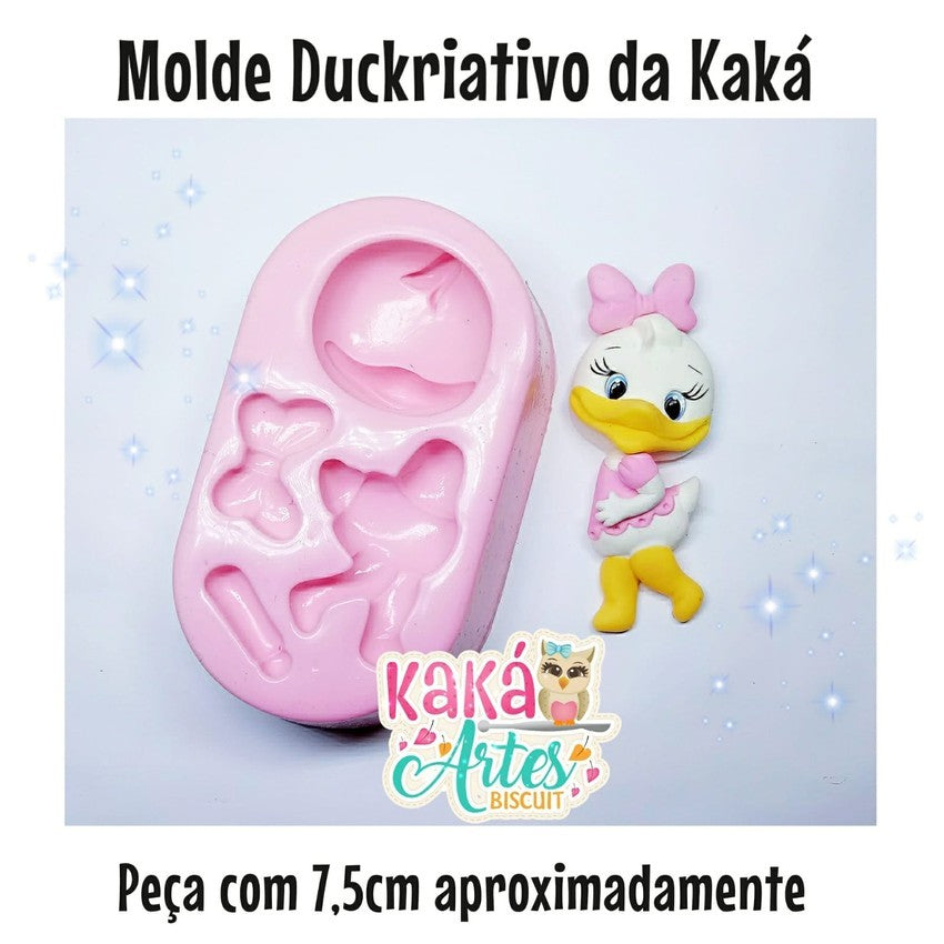 Molde de Silicon Duckriativo da Kaka