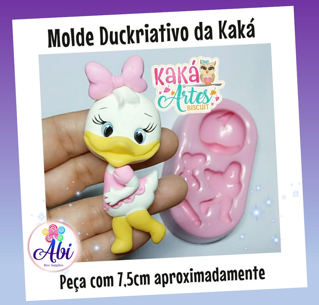 Molde de Silicon Duckriativo da Kaka