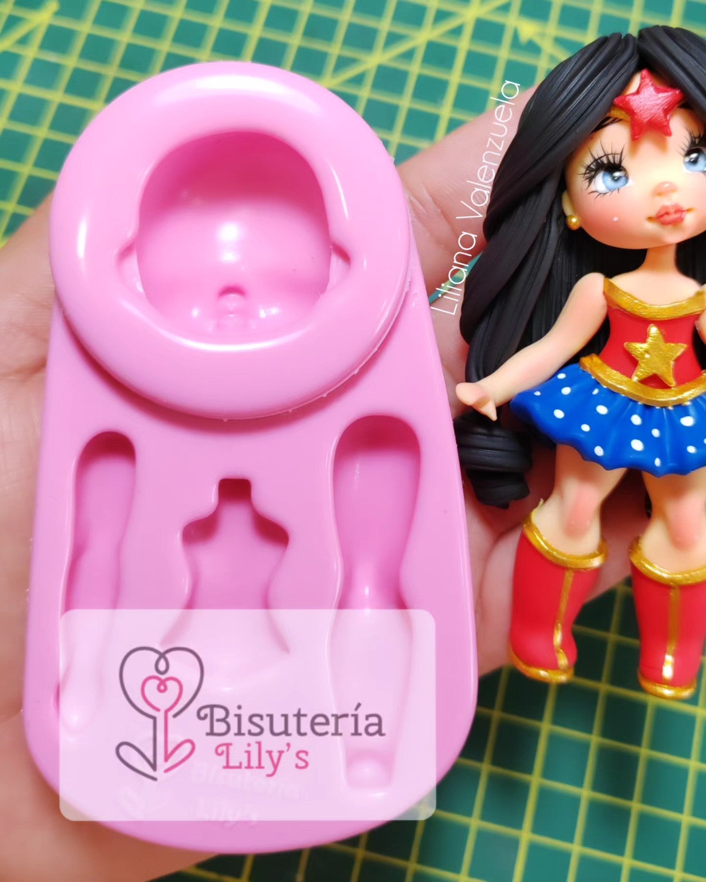 Molde de Silicon Dulce. Coleccion Magica. Bisutería Lily’s