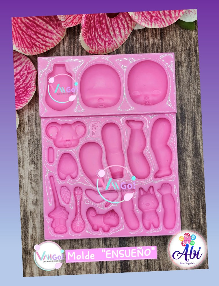PREVENTA. Molde de Silicon Ensueño. Vango