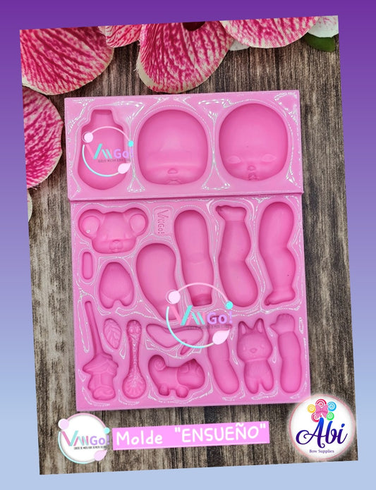 PREVENTA. Molde de Silicon Ensueño. Vango