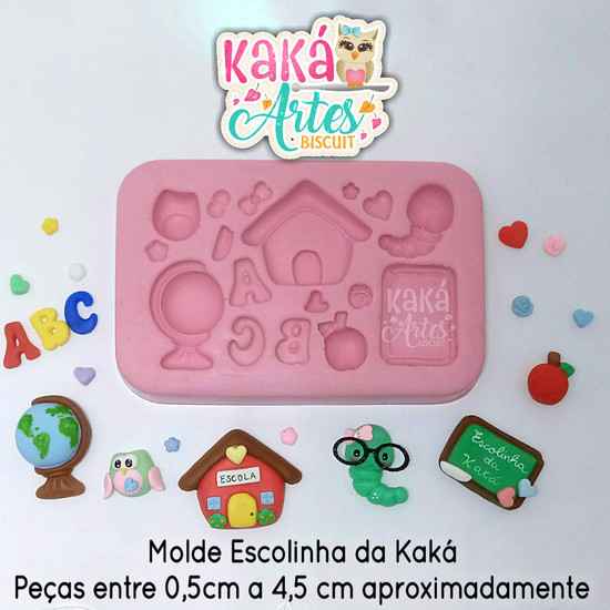 Molde de Silicon Escolinha da Kaká