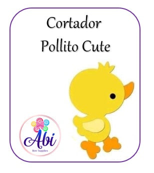 Cortador Pollito Cute. Abi