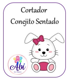 Cortador Conejito Sentado. Abi
