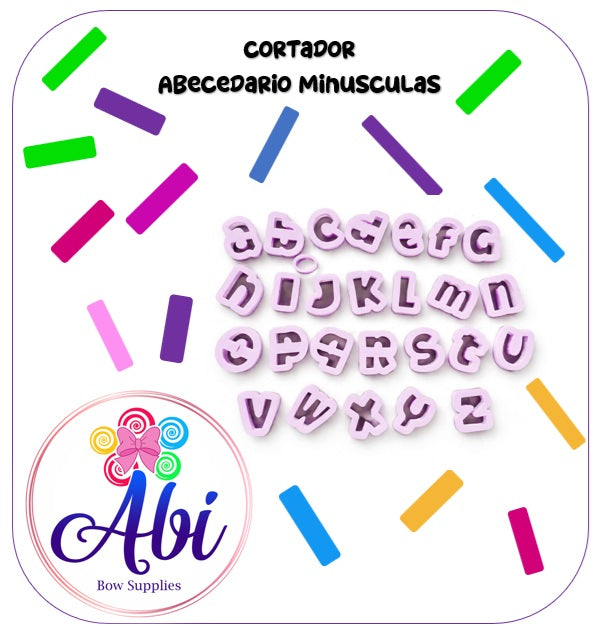 Cortador Abecedario Minusculas. Abi