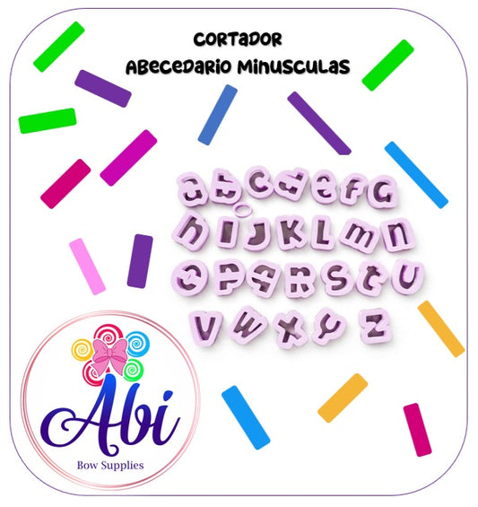 Cortador Abecedario Minusculas. Abi