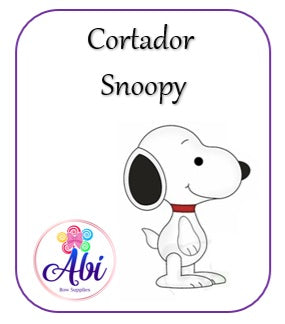 Cortador Snoopy. Abi