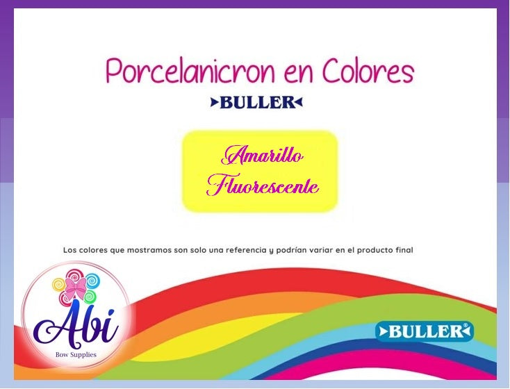 Porcelana Fria Buller Pigmentada (Porcelanicron)