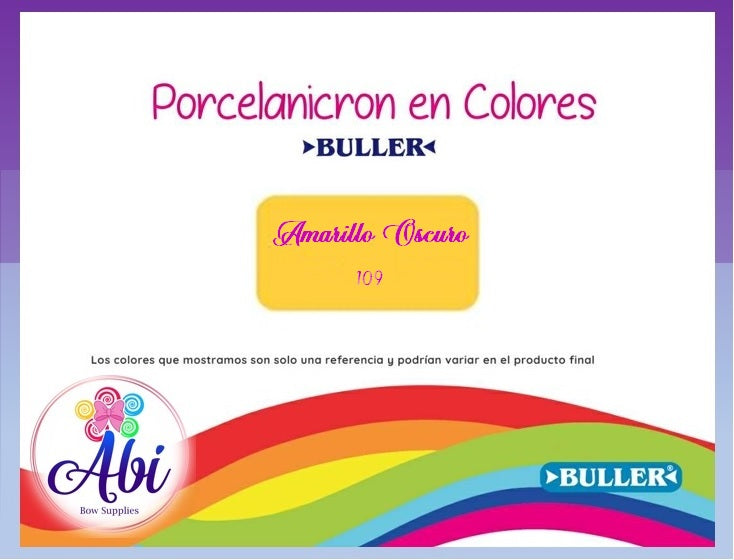 Porcelana Fria Buller Pigmentada (Porcelanicron)