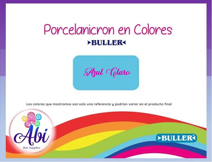 Porcelana Fria Buller Pigmentada (Porcelanicron)
