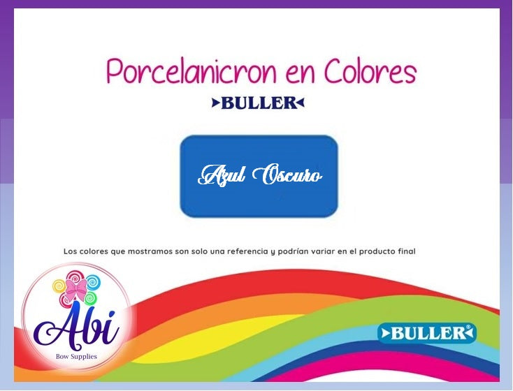 Porcelana Fria Buller Pigmentada (Porcelanicron)