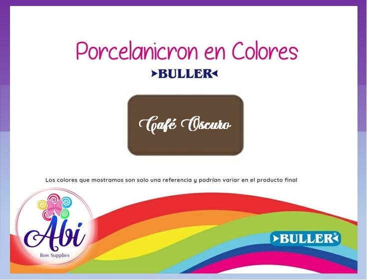 Porcelana Fria Buller Pigmentada (Porcelanicron)