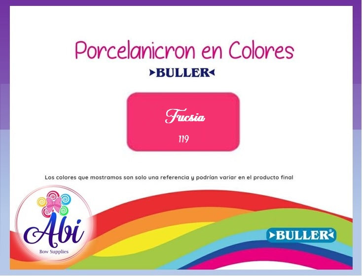 Porcelana Fria Buller Pigmentada (Porcelanicron)