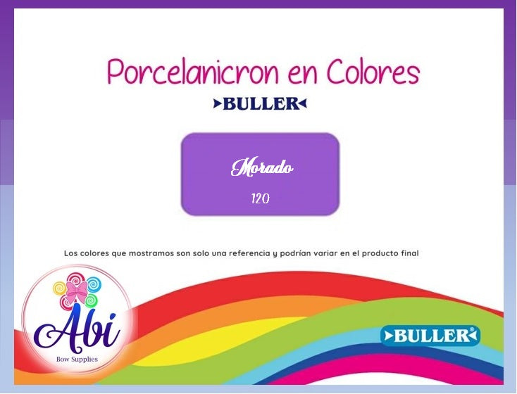 Porcelana Fria Buller Pigmentada (Porcelanicron)
