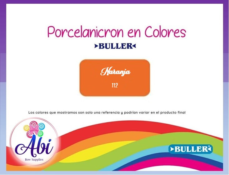 Porcelana Fria Buller Pigmentada (Porcelanicron)