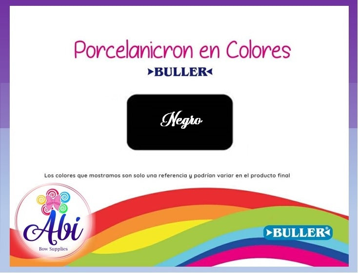 Porcelana Fria Buller Pigmentada (Porcelanicron)
