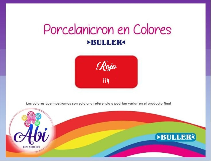 Porcelana Fria Buller Pigmentada (Porcelanicron)