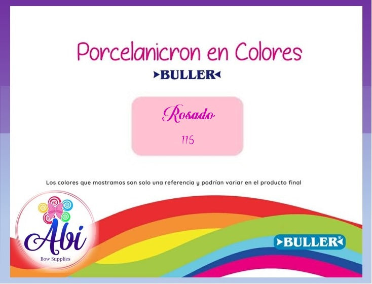 Porcelana Fria Buller Pigmentada (Porcelanicron)