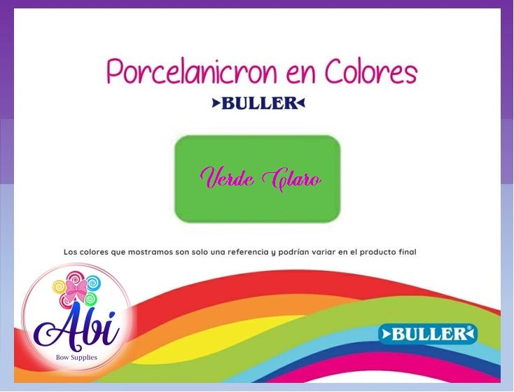 Porcelana Fria Buller Pigmentada (Porcelanicron)
