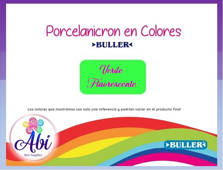 Porcelana Fria Buller Pigmentada (Porcelanicron)