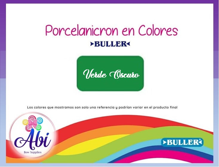 Porcelana Fria Buller Pigmentada (Porcelanicron)