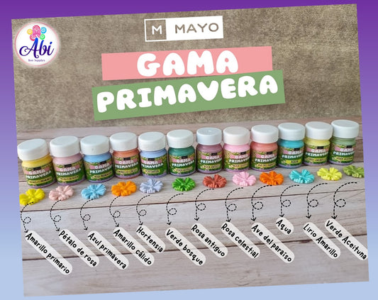 Gama Pigmentos Super Concentrados Primavera Mayo Manualidades