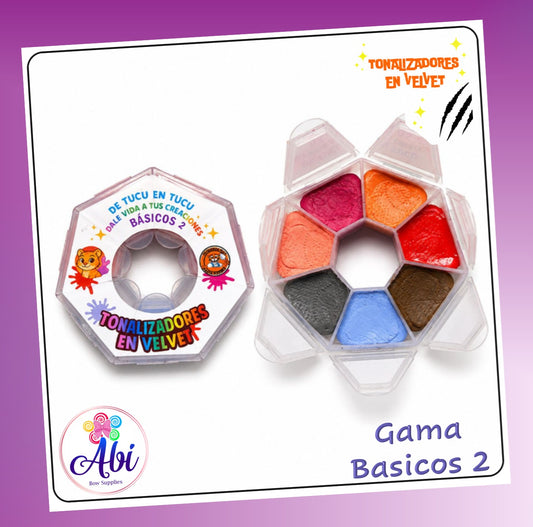 Tonalizadores en Velvet Gama Basicos 2. Trigueros Flex