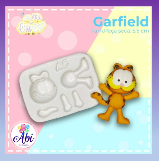 Molde de Silicon Garfield AC