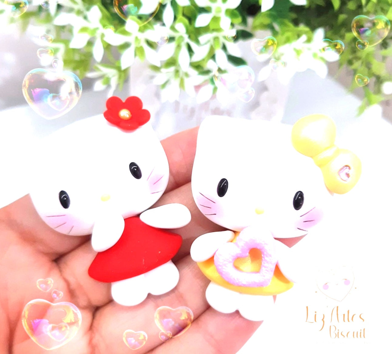 Molde de Silicon Gatinha Hello P Faby Rodrigues