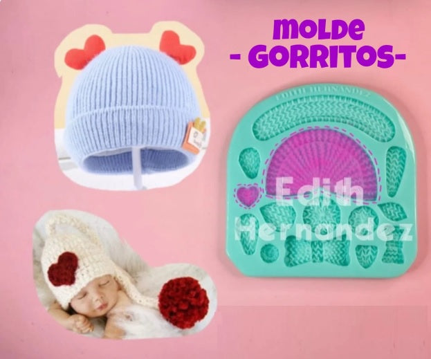 Molde de Silicon Gorritos EH