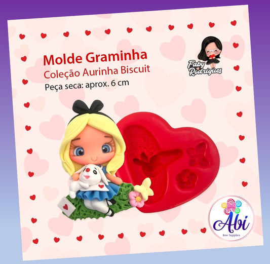 Molde de Silicon Graminha. Faby Rodrigues