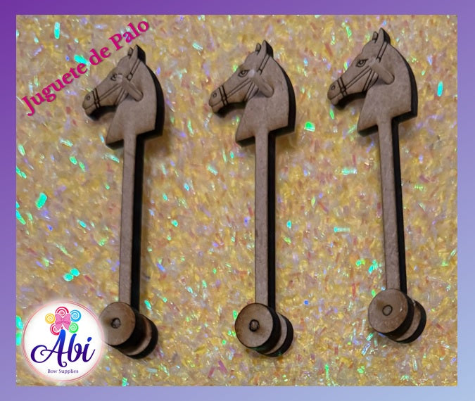 Accesorios para Decoracion en MDF, Juguete de Palo