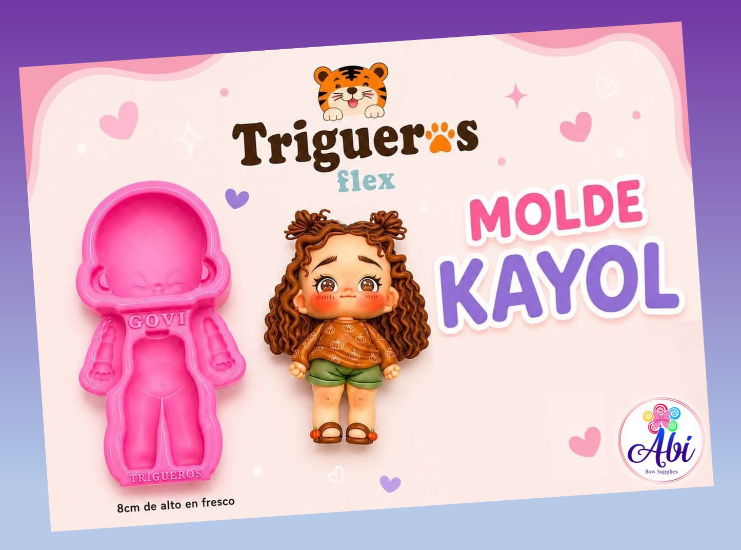 Molde de Silicon Kayol. Trigueros Flex