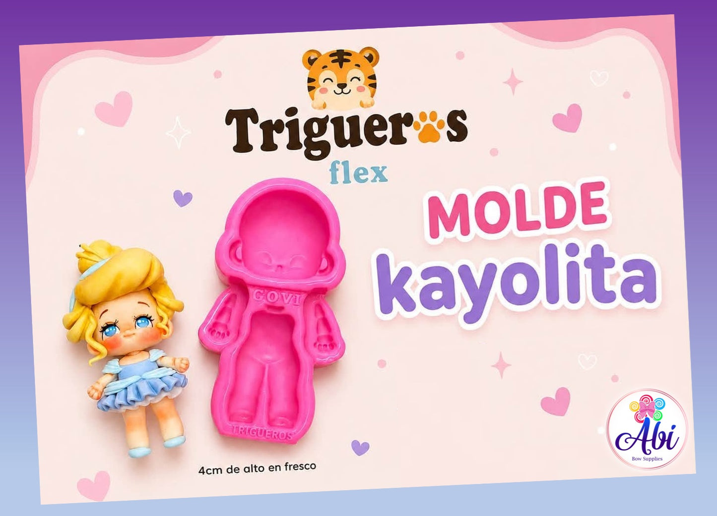 Molde de Silicon Kayol. Trigueros Flex