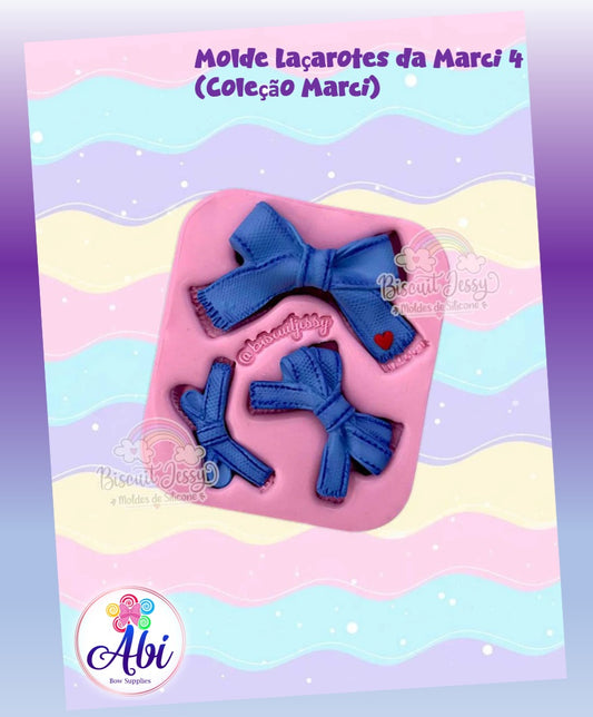 Molde de Silicon Lacarotes da Marci 4. Biscuit Jessy