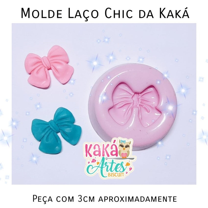 Molde de Silicon Laco Chic da Kaka