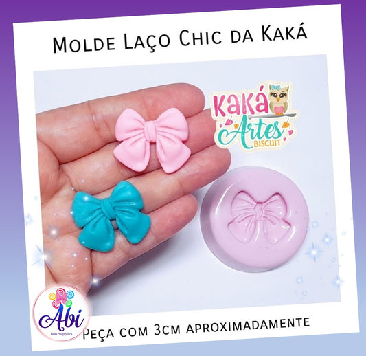 Molde de Silicon Laco Chic da Kaka