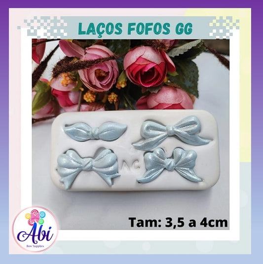 Molde de Silicon Lacos Fofos GG AC