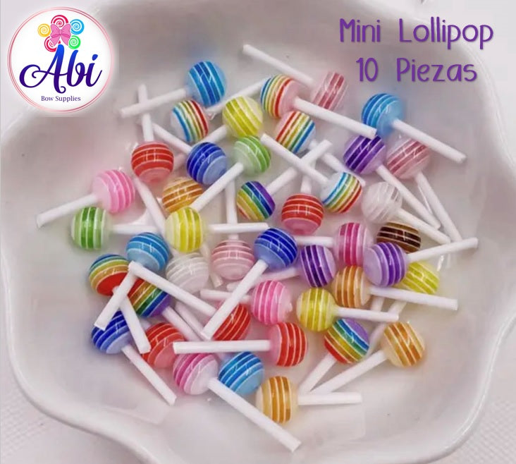 Decoracion Mini Lollipop 3D