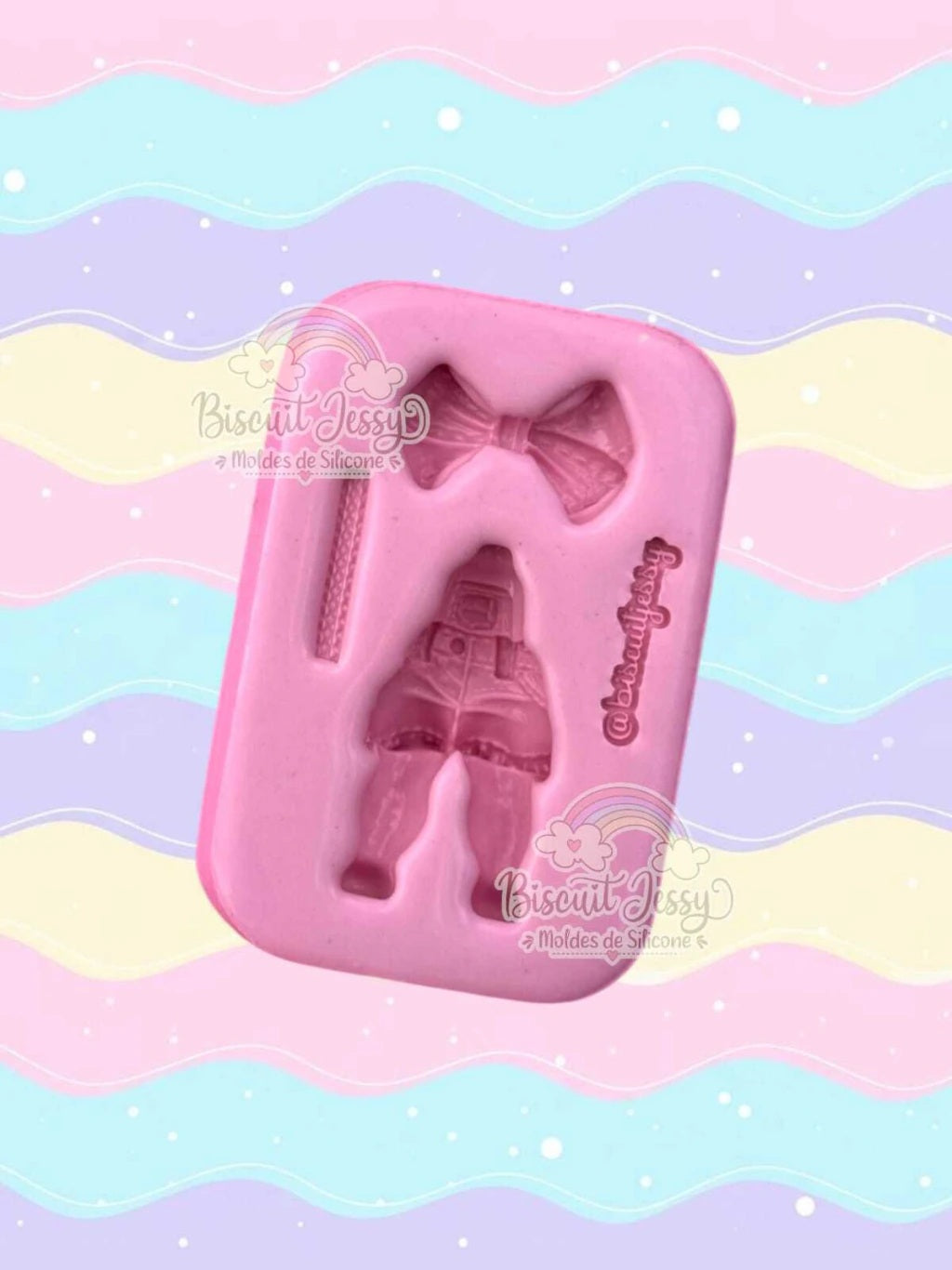 Molde de Silicon Look da Marci 2. Biscuit Jessy