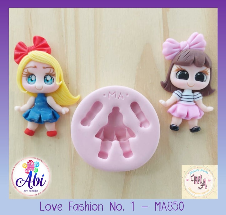 Molde de Silicon Love Fashion No.1 MA850