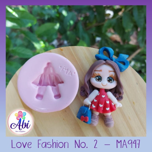 Molde de Silicon Love Fashion No.2 MA