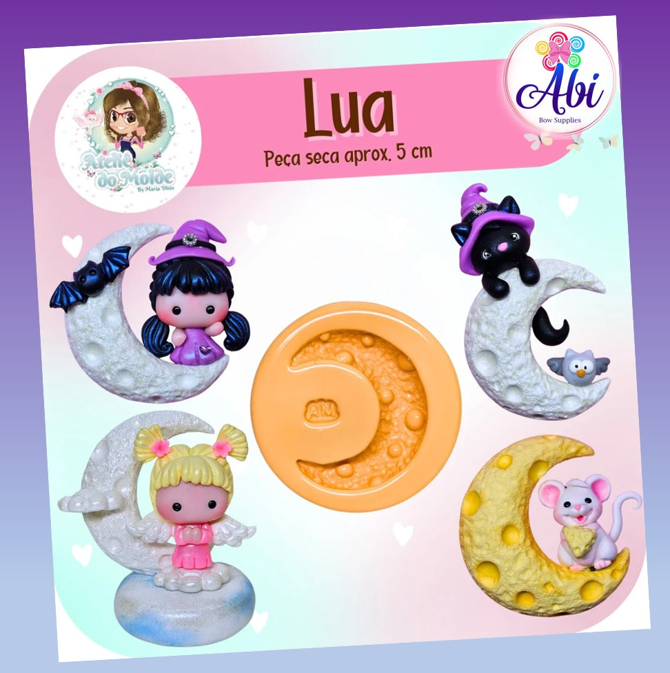 Molde de Silicon Lua AdM