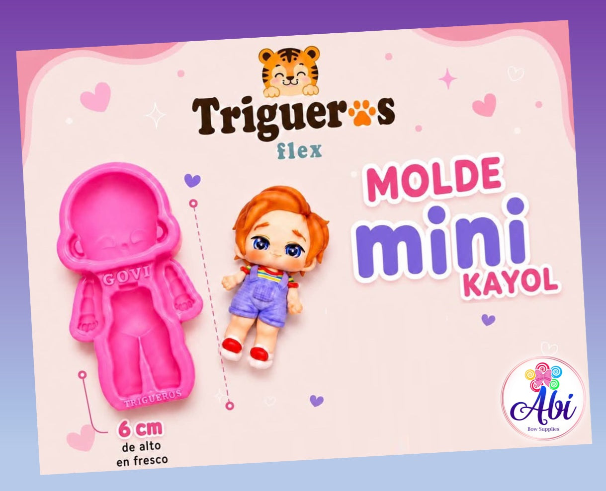 Molde de Silicon Kayol. Trigueros Flex