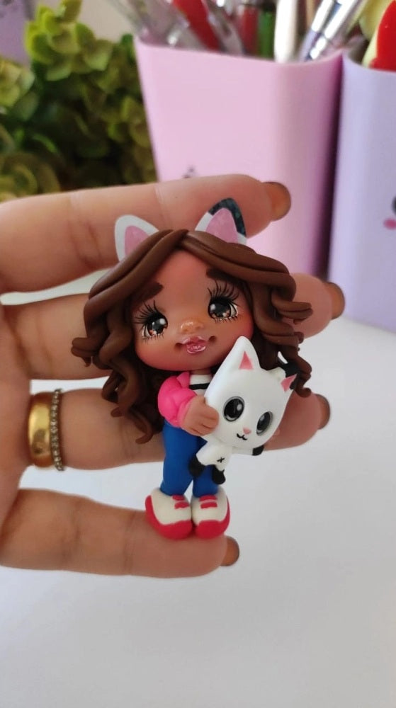 Molde de Silicon Miniaturas da Gaby. Faby Rodrigues