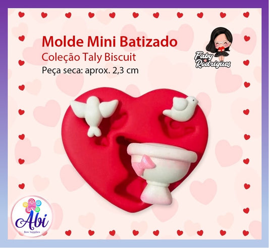 Molde de Silicon Mini Batizado FR