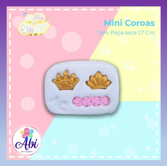 Molde de Silicon Mini Coroas AC